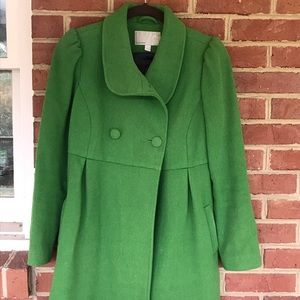 Gorgeous Green Swing Coat